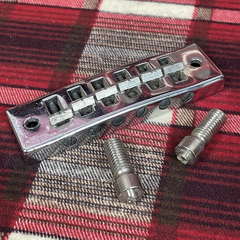 Vintage 1970s Gibson Harmonica Style Guitar Bridge LP SG, Reverb