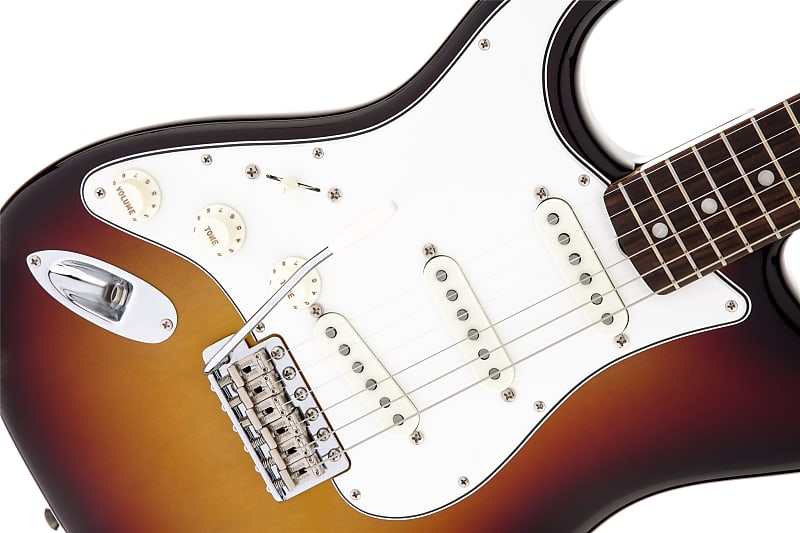 Fender American Vintage '65 Stratocaster Left-Handed 3-Color Sunburst image 4