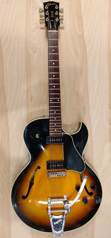 Gibson ES 135 Mid 90's Bigsby Sunburst | Reverb