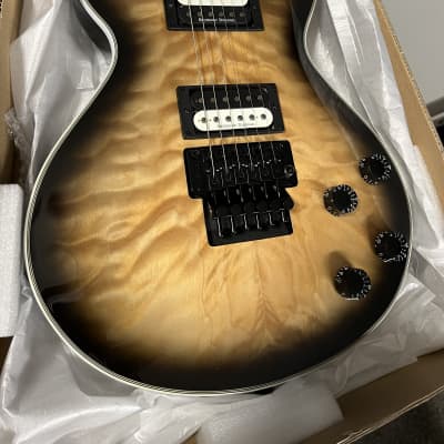Dean Thoroughbred Select Floyd Quilted Maple 2021 - Natural Black Burst for sale