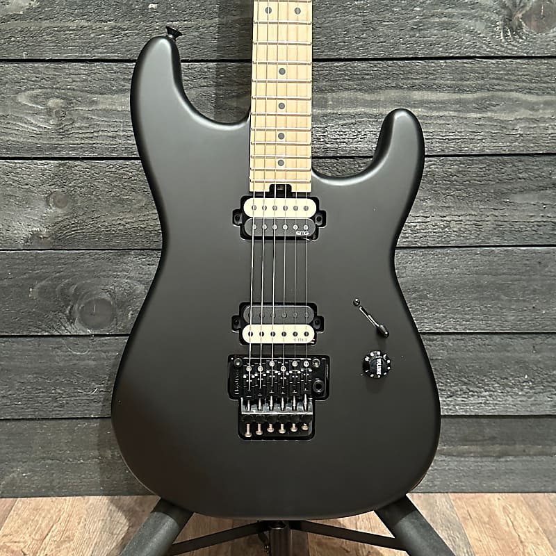 Charvel Jim Root Signature Pro-Mod San Dimas Style 1 HH FR M Electric Guitar - Satin Black image 1