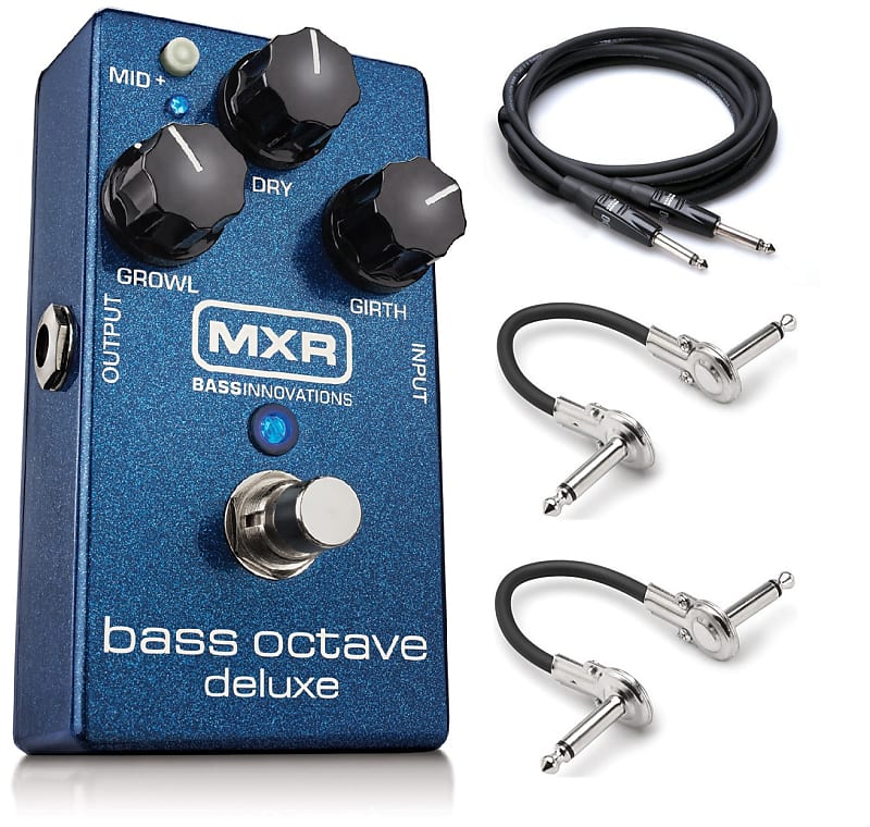 New MXR M288 Bass Octave Deluxe Bass Guitar Effects Pedal image 1