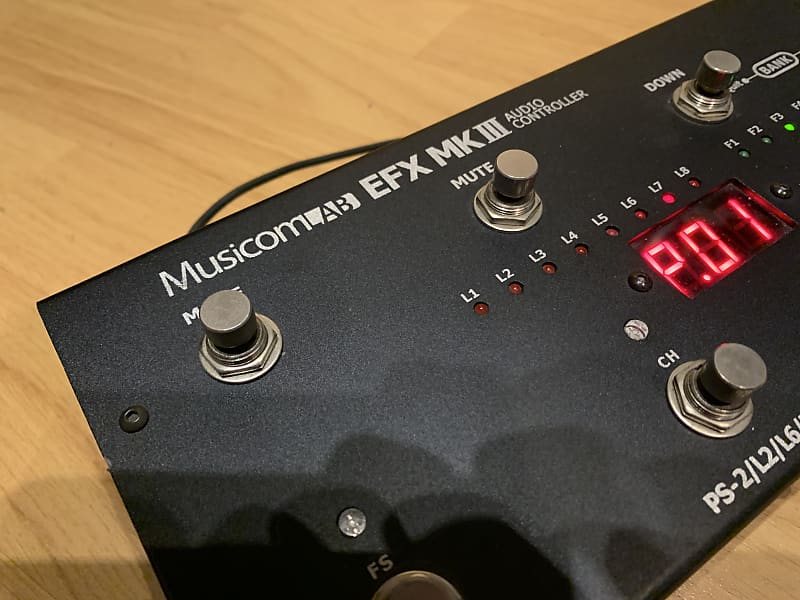 MusicomLab EFX MKIII Audio Controller | Reverb