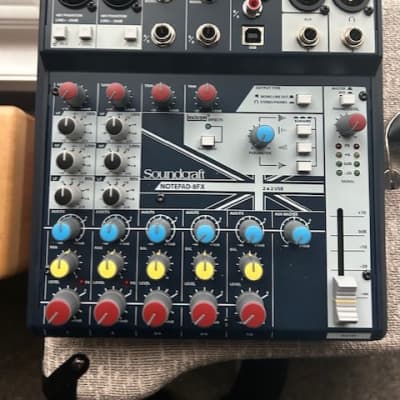 Soundcraft Notepad-8FX 8-Channel Analog Mixer with USB I/O | Reverb