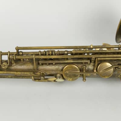 Vintage ~1949-1950 Buescher Big-B Aristocrat Alto Saxophone image 8