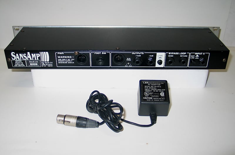 ギター Tech21 SANSAMP RackMount Tech 21 RBI Bass Preamp – Motor City Guitar
