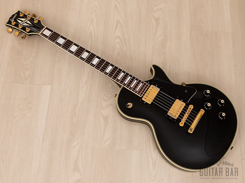 1989 Greco EGC-600 Custom Black Beauty Mint Collection Guitar | Reverb