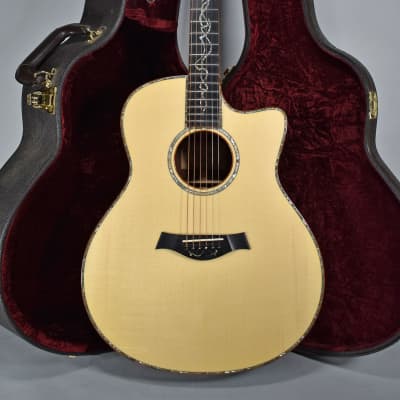 2011 Taylor Custom GO Brazilian Rosewood Natural Finish Acoustic w/OHSC image 1