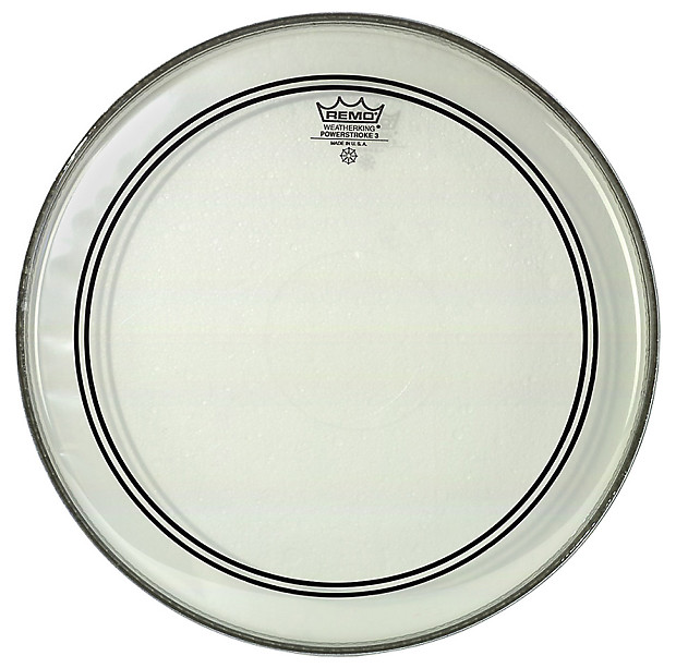 Remo Powerstroke P3 Clear Bass Drum Head 26" image 1