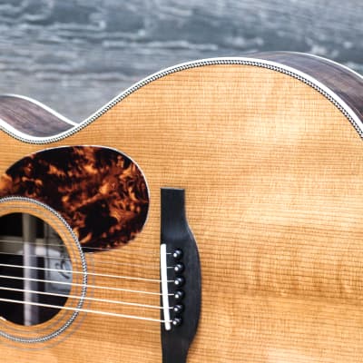 Boucher SG-51-V Studio Goose OM Hybrid Vintage Pack Acoustic Guitar w/Case image 7