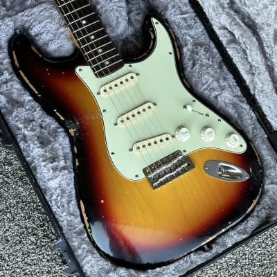MJT Stratocaster w/ Lollar Special Pickups, Rosewood Fretboard + Fender Molded Hard Case image 12