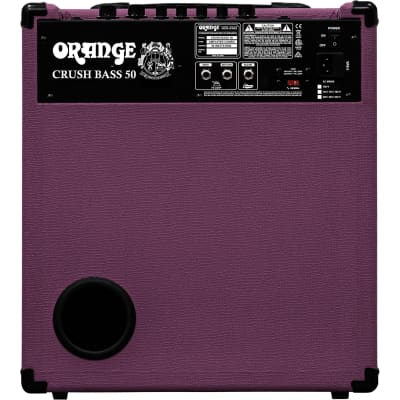 Orange Amplifiers Crush Bass 50 Glenn Hughes Limited Edition - Deep Purple Vinyl image 5