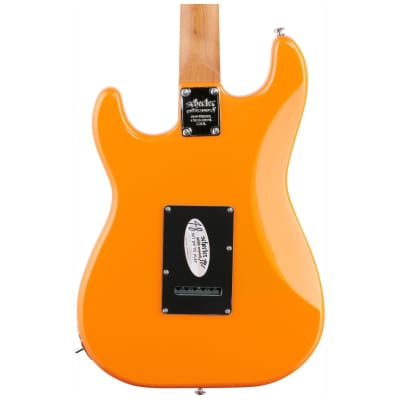 Schecter Nick Johnston Traditional HSS Electric Guitar, Atomic Orange image 5