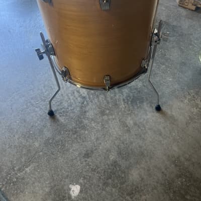 Ludwig centennial maple 16 x 16 floor tom - natural image 3