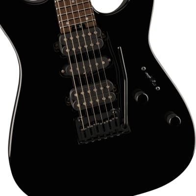 Charvel MJ DK24 HSH 2PT W Mahogany - Black image 3
