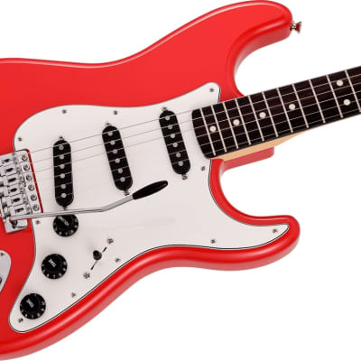 USED Fender - Made in Japan Limited Edition International Color Series - Stratocaster® Electric Guitar - Rosewood Fingerboard - Morocco Red - w/ Gig Bag image 2