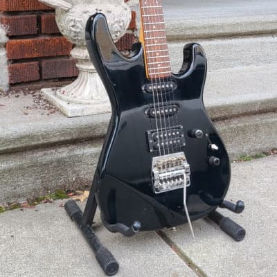 Vintage 1986 Aria Pro II RS Knight Warrior Electric Guitar~Ebony w Kahler Flyer Trem~SN6021984  NOCC~New Reduced Price image 3