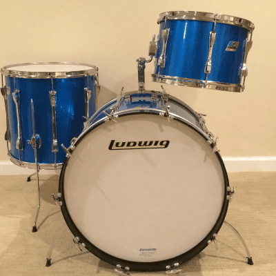 Ludwig No. 1000 Mach 4 Outfit 9x13 / 16x16 / 14x22" Drum Set (3-Ply) 1969 - 1976