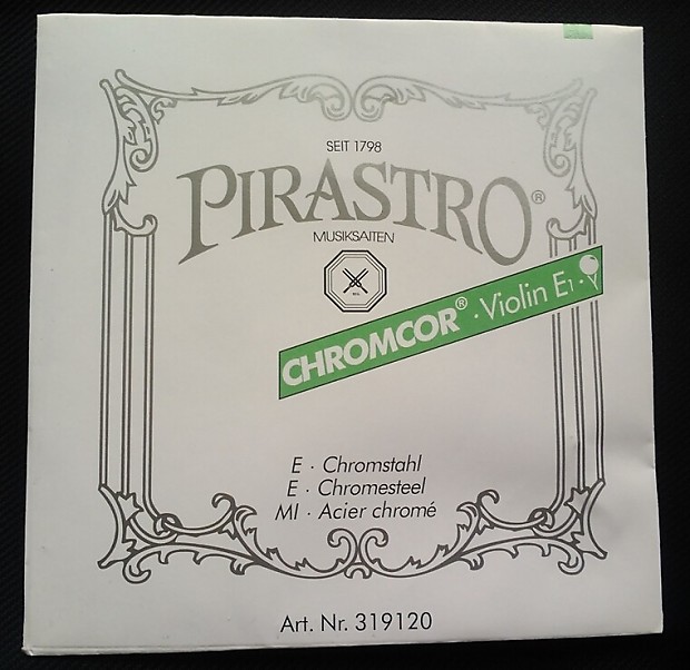 Pirastro Chromcor Full Chrome Steel Violin Strings Set For Reverb