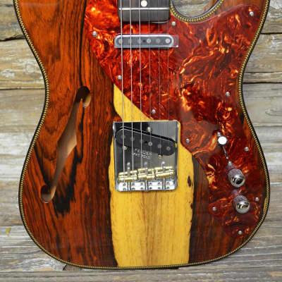 Fender Custom Shop Artisan Thinline Telecaster - Natural Cocobolo image 7
