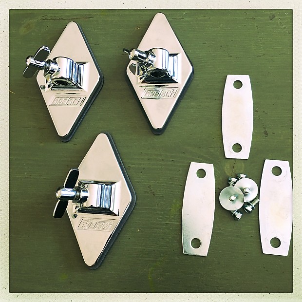 Vintage Gretsch Diamond Floor Tom Brackets New! Reverb UK