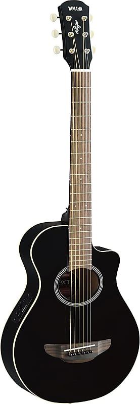 Yamaha APXT2 3/4-size Thin-line Cutaway Acoustic Guitar  - Black image 1
