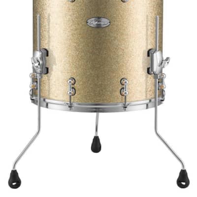 Pearl Music City Custom Reference Pure 18"x16" Floor Tom WHITE SATIN MOIRE RFP1816F/C722 image 8