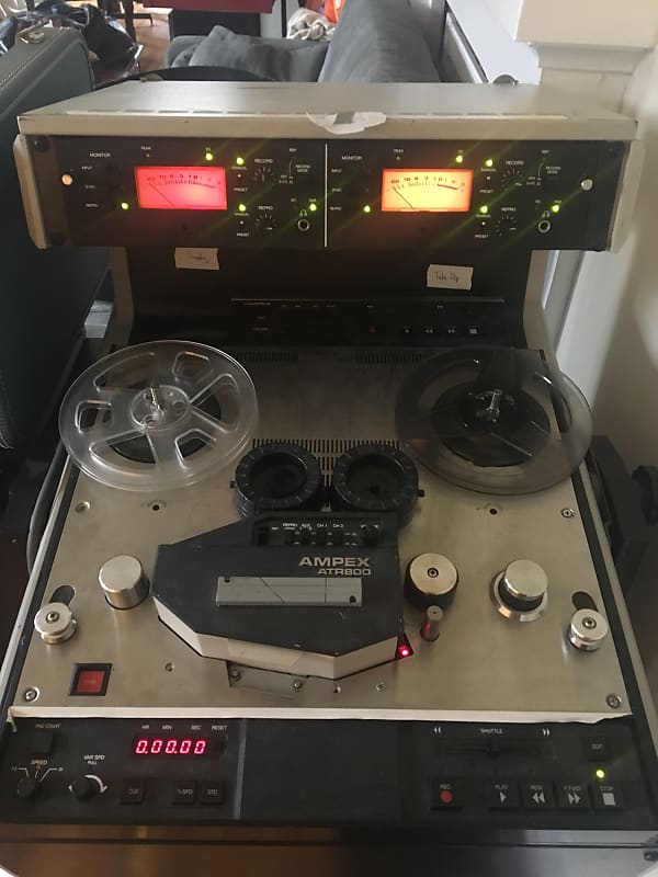 Ampex ATR800 Stereo Master Tape Recorder Reverb UK