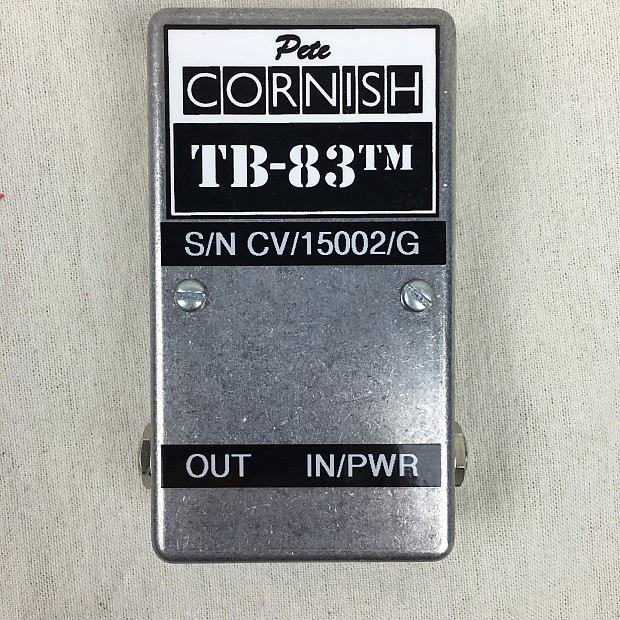 Pete Cornish TB-83 Treble Booster | Reverb