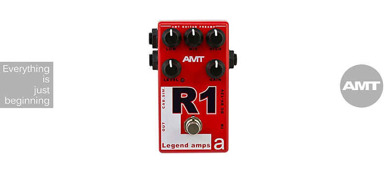 AMT Electronics Legend Amps Series  AMTR1 preamp (emulates Rectifier) image 1