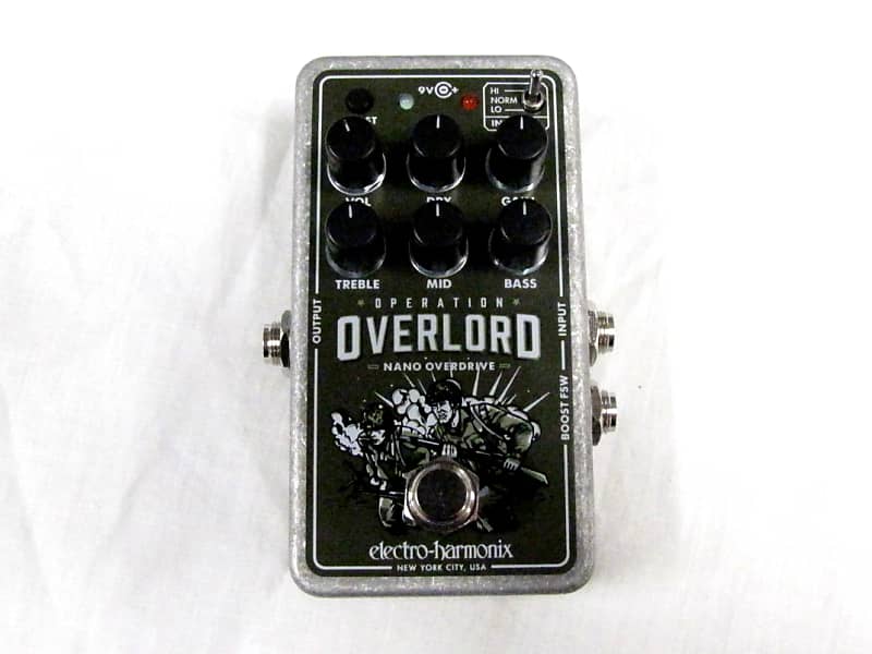 Used Electro-Harmonix EHX Nano Operation Overlord Overdrive Effects Pedal image 1