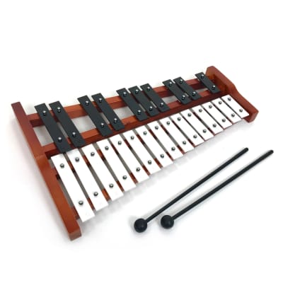 25 Key Wooden Xylophone / Glockenspiel by ProKussion with Bag Case image 2