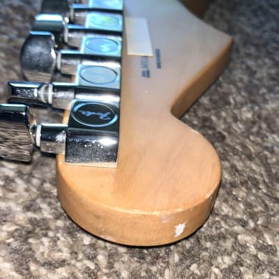 2016 Fender Standard Stratocaster electric guitar made in Mexico  2016 Sunburst image 13