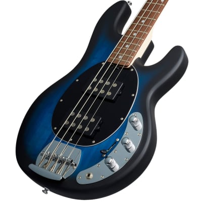 Sterling RAY4HH-PBBS StingRay Ray4HH Series Electric Bass, Pacific Blue Burst Satin image 3