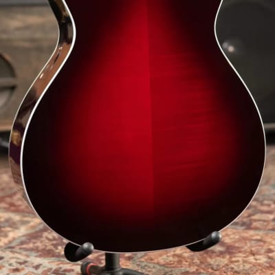Taylor Custom C12e Figured Maple/Sitka Grand Concert Acoustic/Electric with Hardshell Case image 9