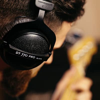 Beyerdynamic DT 770 Pro 80 ohm Closed Back Reference Studio Tracking Headphones image 4