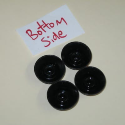 new in package A+ genuine Gibson Top Hat Knobs Black PRHK-010 (set of 4 knobs) image 5