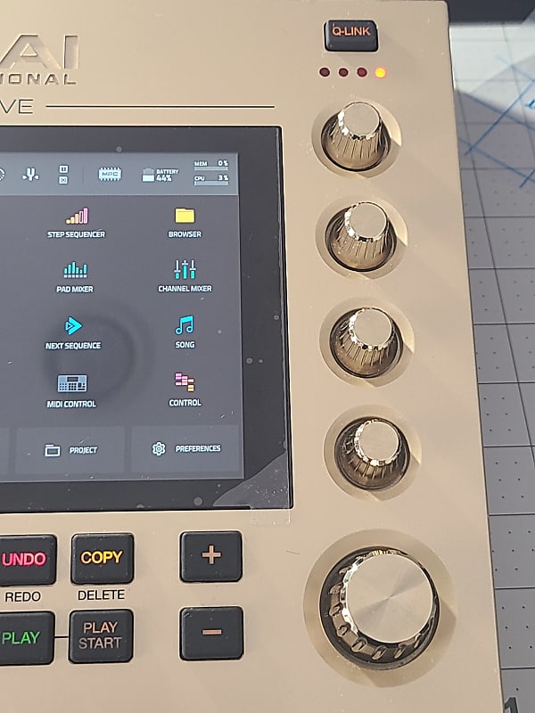 Akai MPC Live Standalone Sampler / Sequencer Gold Edition