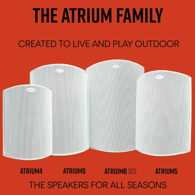 Polk Audio Atrium 6 Outdoor Speakers with Bass Reflex Enclosure | 4 Speaker Pack (2 Pairs, White) - All-Weather Durability | Broad Sound Coverage | Speed-Lock Mounting System | 2 Pairs (White) image 7