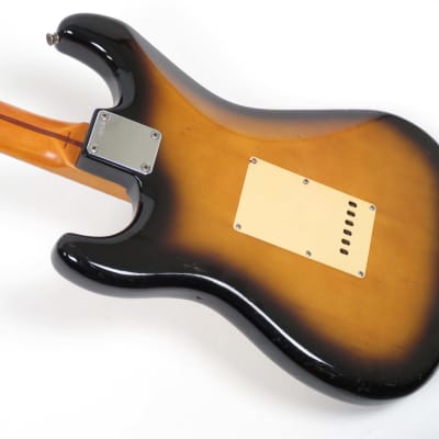 1986 Fender Stratocaster ST57-55 Sunburst- 57 Reissue MIJ - A Great Relic Look! image 7
