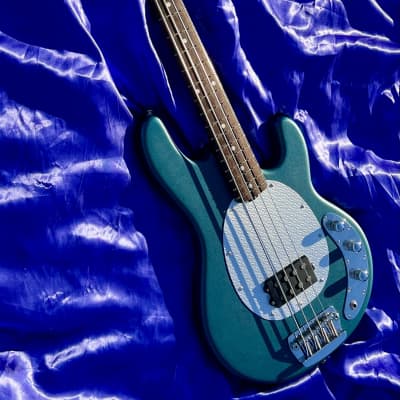 Ernie Ball Music Man SUB USA Stingray 2000’s - Blue image 5