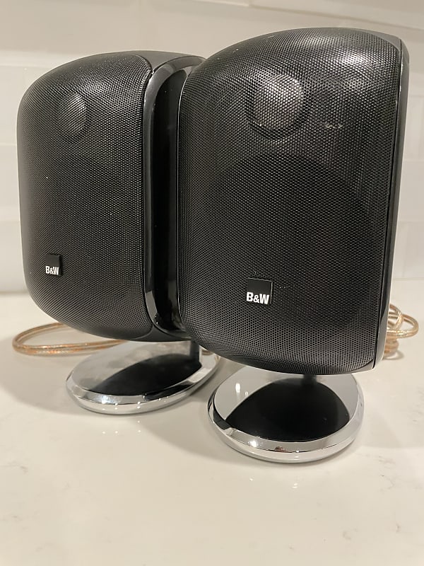 Bowers and Wilkins M1 Pair of Sattelite Speakers M1 Black Reverb