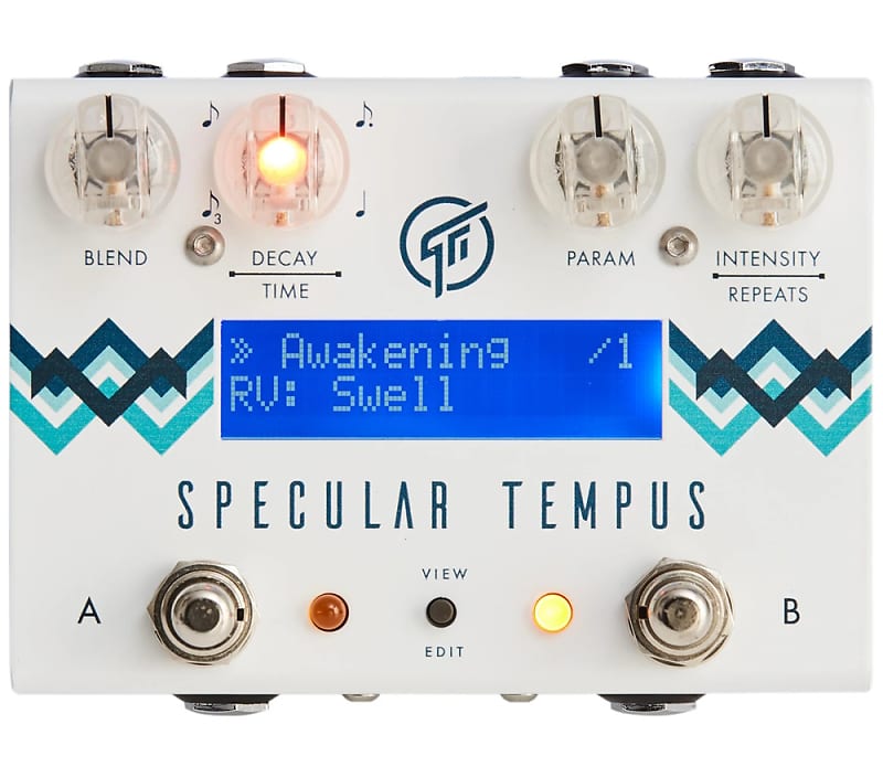 GFI System SPECULAR TEMPUS Reverb & Delay Pedal | Reverb