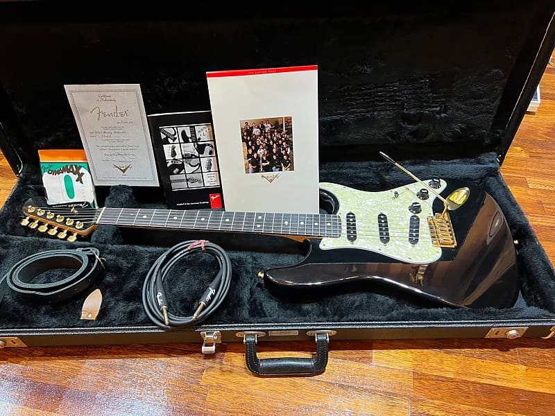 1995 Fender Custom Shop Black Beauty Strat LE Stratocaster Limited Edition image 1