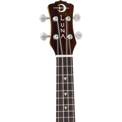 Luna Tattoo Mahogany Soprano Pineapple Ukulele Pack image 4