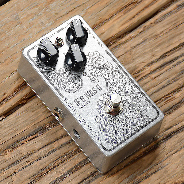 ギター SolidGoldFx IF 6 WAS 9 BC108 FUZZ SolidGoldFX If 6 Was 9 Fuzz BC108CS Silver - YouTube