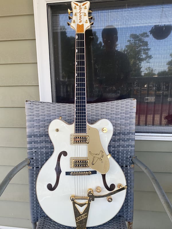 Gretsch G6139T-CBDC White Falcon Double Cutaway Center Block 2013 - 2018 |  Reverb