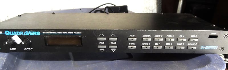 Alesis QuadraVerb 20k Bandwidth Simultaneous Digital Effects