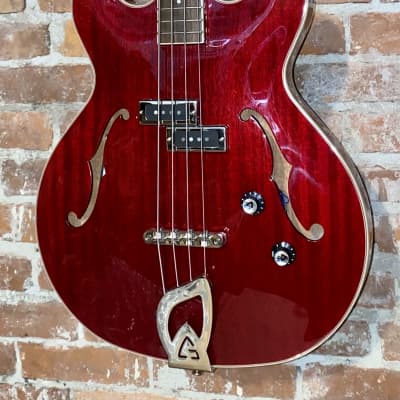 New 2023 Guild Starfire I Bass  Cherry Red, Amazing Player, Help Indie Music Shops Buy Here for sale