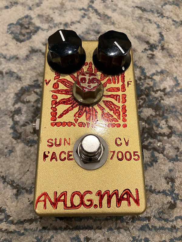 Analogman Sun Face Mullard CV7005 germanium fuzz